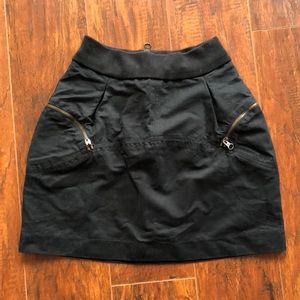See By Chloe black denim miniskirt authentic